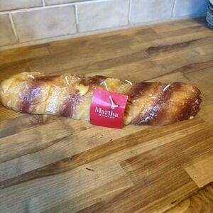 Martha Stewart 12" French bread Loaf Candle 5-wick Candle Never Been Burned